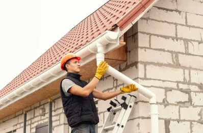 Pose et remplacement de gouttières à Verthemex